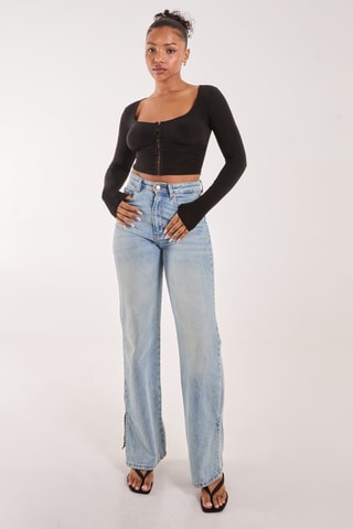 Crop top - Noir