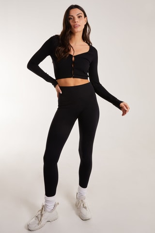 Crop top - Noir
