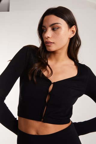 Crop top - Noir