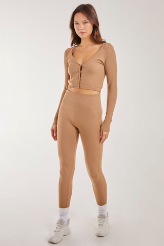 Crop top - Camel