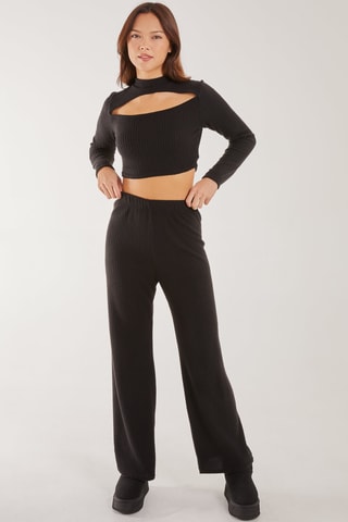 Crop top - Noir