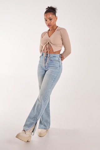 Crop top - Nude