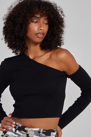 Crop top - Noir