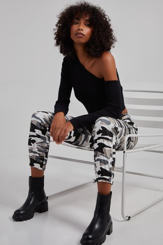 Crop top - Noir