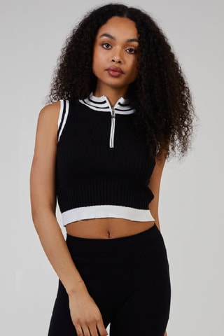 Crop top - Noir