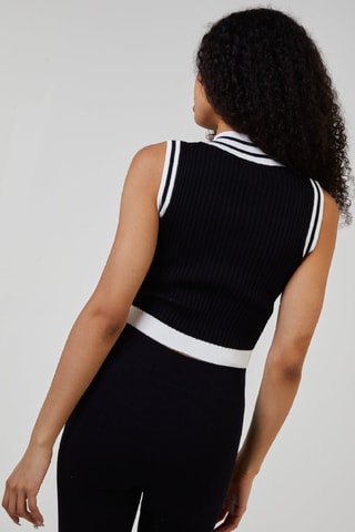 Crop top - Noir