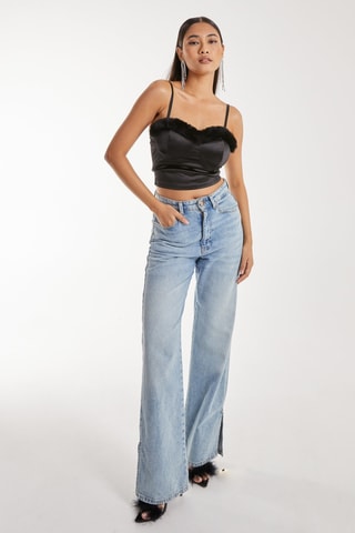 Crop top - Noir