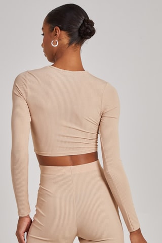 Crop top - Beige