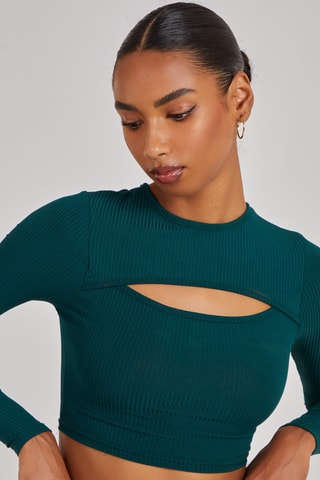 Crop top - Vert