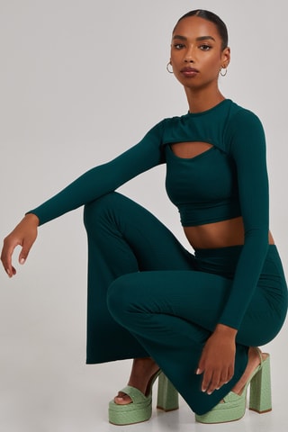 Crop top - Vert