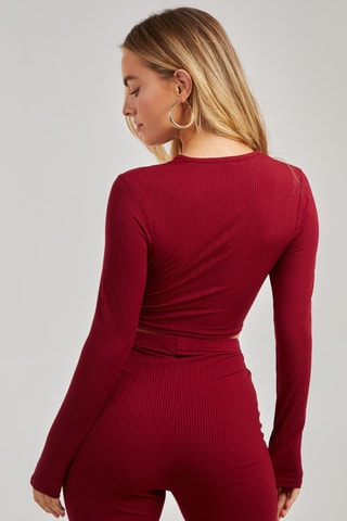 Crop top - Rouge