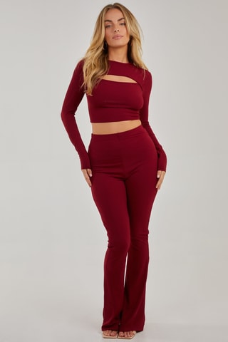 Crop top - Rouge