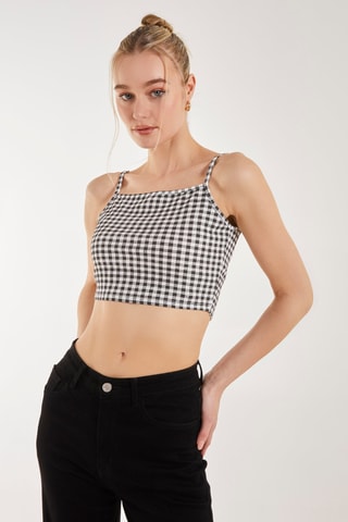 Crop top - Noir