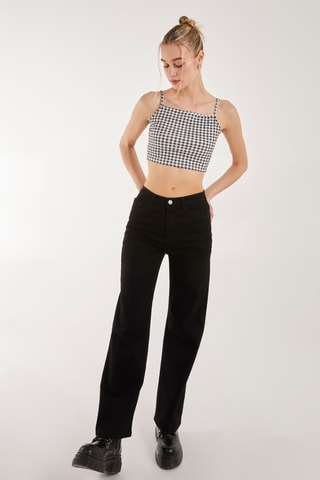 Crop top - Noir