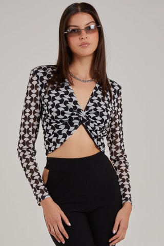 Crop top - Noir