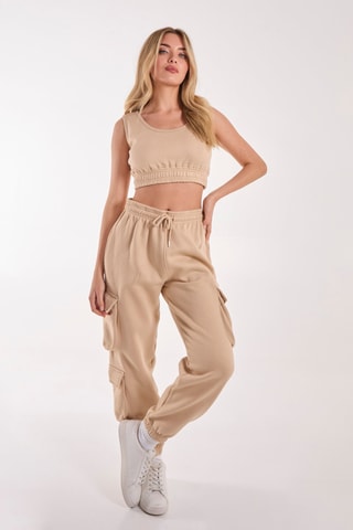 Crop top - Beige
