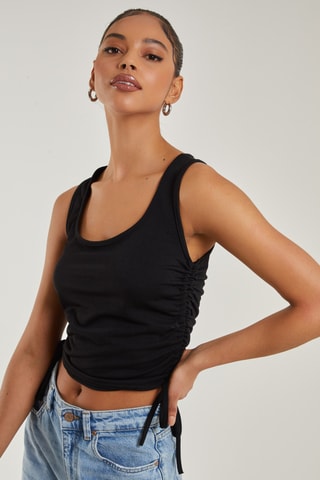 Crop top - Noir