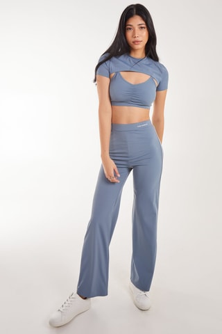 Brassière 2 en 1 - Bleu