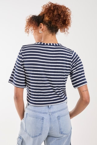 T-shirt - Bleu et blanc