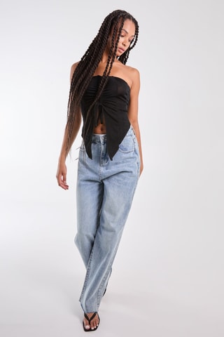 Top bustier - Noir