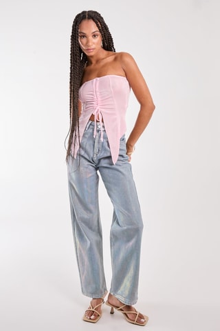 Top bustier - Rose