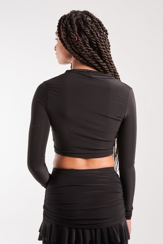 Crop top - Noir