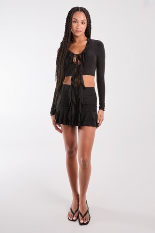 Crop top - Noir