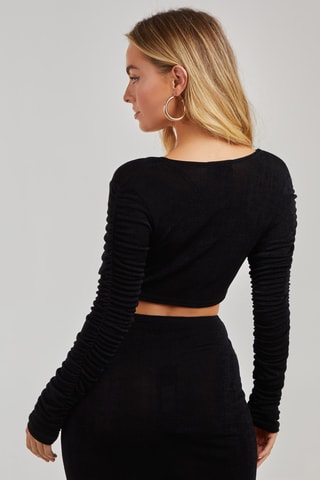 Crop top - Noir
