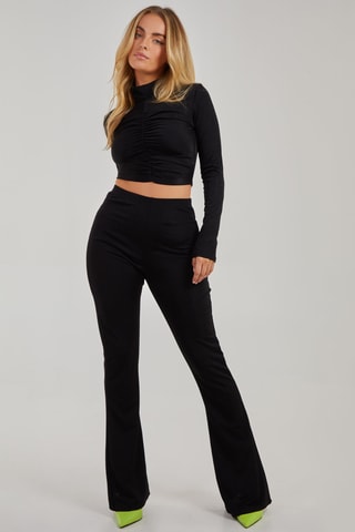 Crop top - Noir