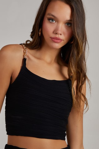 Crop top - Noir