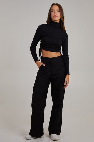 Crop top - Noir