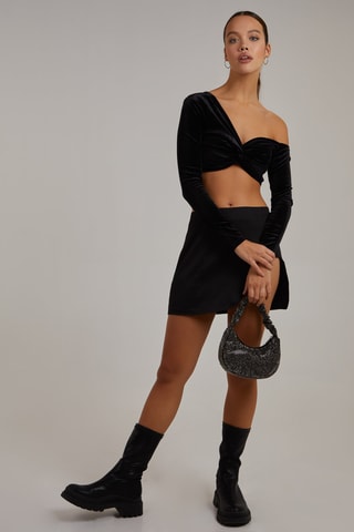 Crop top - Noir