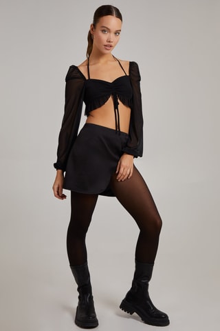 Crop top - Noir
