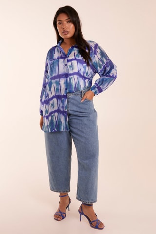 Tunique tie and dye - Bleu