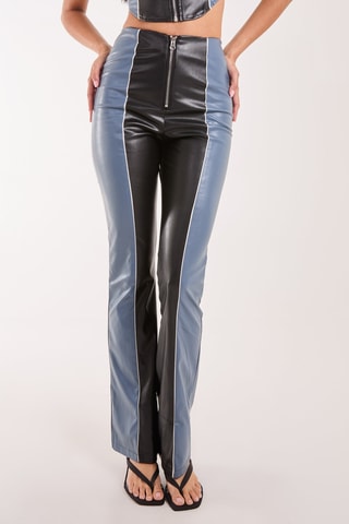 Pantalon taille haute - Noir