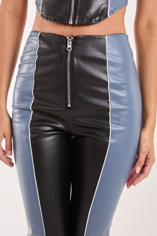 Pantalon taille haute - Noir