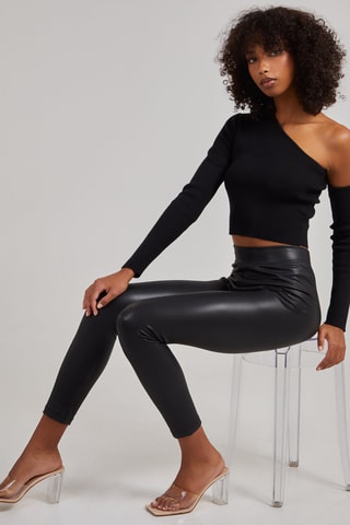 Legging 7/8 taille haute - Noir