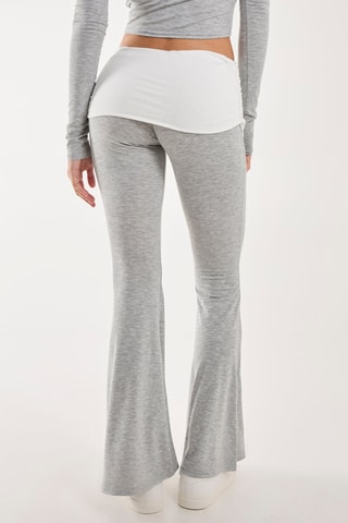 Pantalon - Gris clair chiné