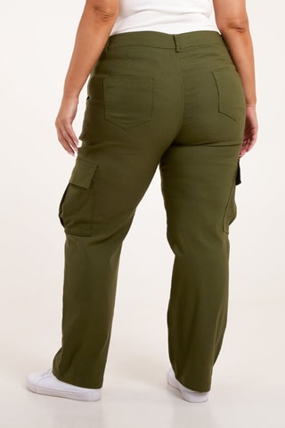 Pantalon cargo - Kaki
