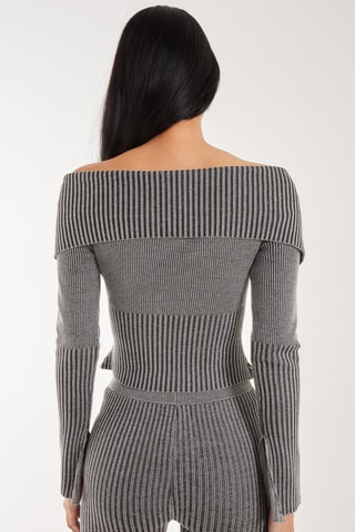 Gilet - Noir chiné
