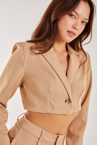 Blazer court - Beige
