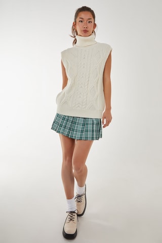 Gilet sans manches - Ivoire