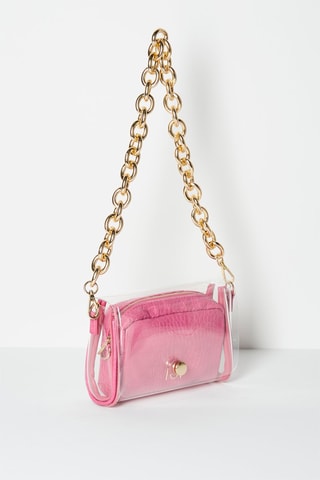 Sac bandoulière et pochette Fuchsia