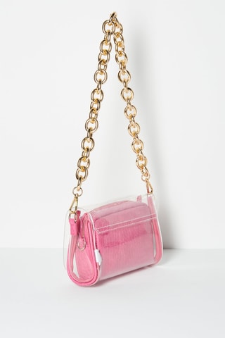 Sac bandoulière et pochette Fuchsia