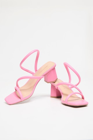 Sandales à talons - Rose