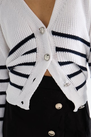 Cardigan - Blanc