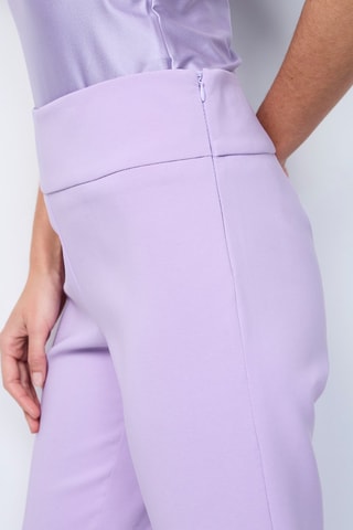 Pantalon bootcut taille haute - Mauve