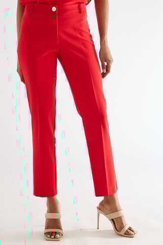 Pantalon skinny - Rouge