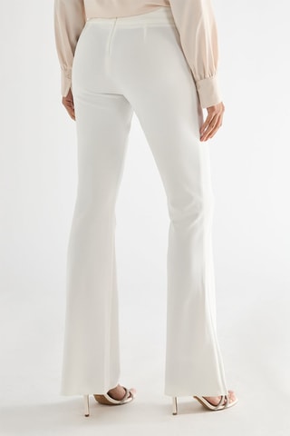 Pantalon flare - Blanc