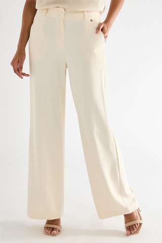 Pantalon palazzo - Ivoire